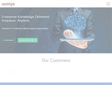 Tablet Screenshot of nimeyo.com